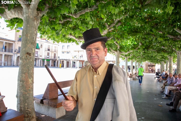 Justo Mateo, el alma y la batuta de las fiestas de El Burgo