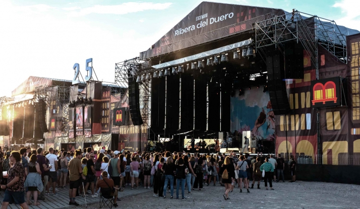 El vino de Ribera del Duero reina en el 25 aniversario de Sonorama Ribera 