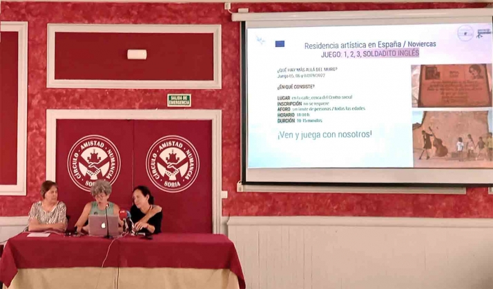 Noviercas acoge del 5 al 8 de septiembre el proyecto Wall Dialogue Resistance