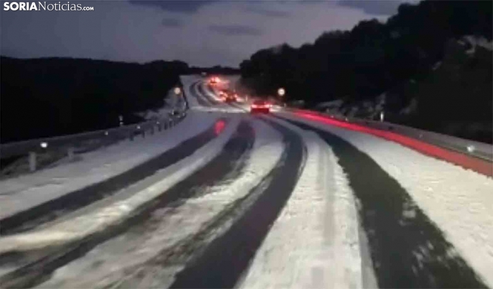 Granizada en El Madero y 13,2 litros por metro cuadrado de agua en la capital este domingo