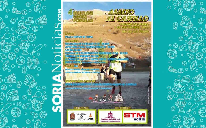 Este sábado, la IV Duatlón Cross Asalto al Castillo en El Burgo 