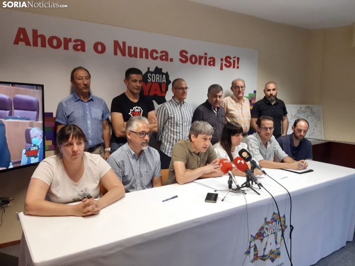 Soria ¡Ya! se convierte en partido político, pero promete transparencia y seguir en la calle