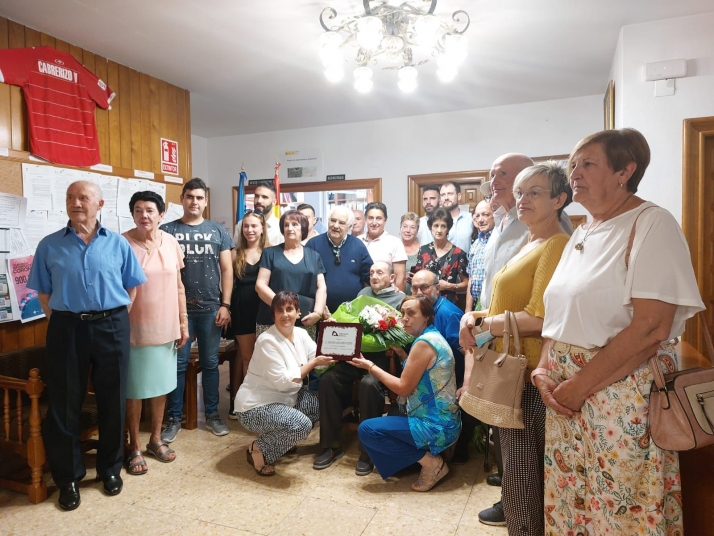 Duruelo de la Sierra celebra el centenario de su vecino Antonino Hernando