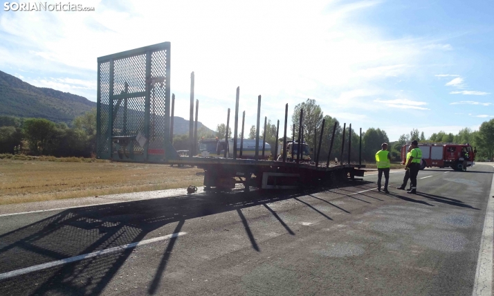 ACTUALIZACIÓN | Abierto al tráfico la N-234 en Herreros