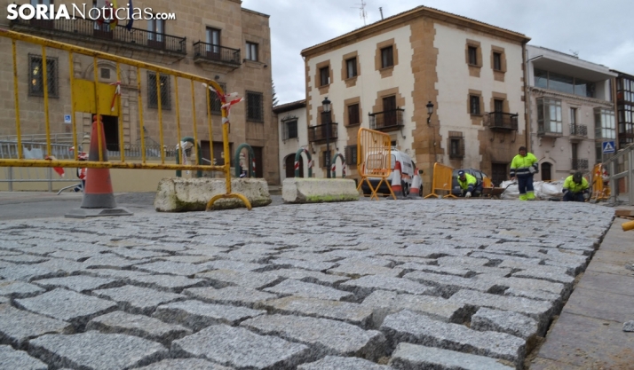 La Asociación Párkinson Soria, también en pie de guerra contra los salvajes adoquines