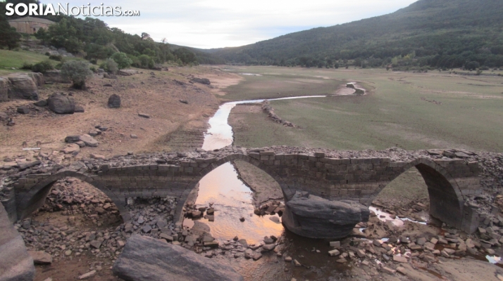 Vuelve a bajar el agua en el pantano y ya está más de 20 puntos por debajo que hace un año