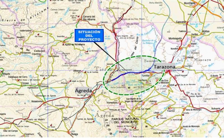 Aprobado provisionalmente el proyecto de la A-15 entre Ágreda y Tarazona