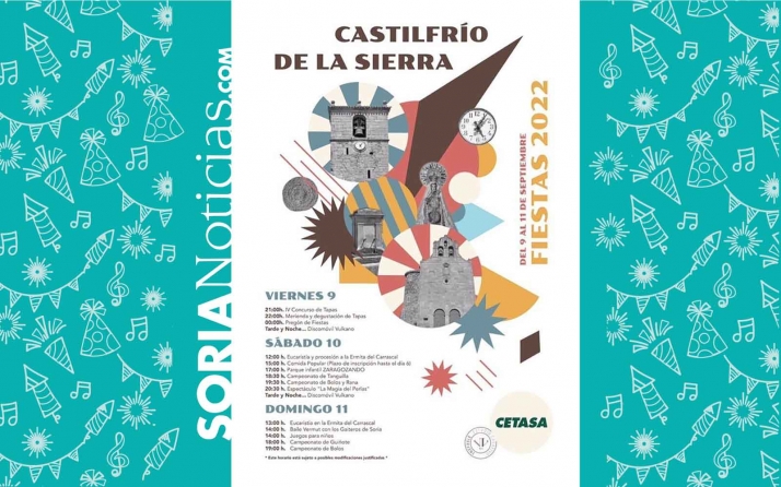 El fin de semana Castilfrío celebra las fiestas de la Virgen de la Asunción