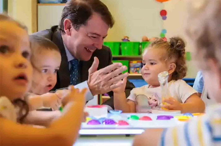 La educación para edades de 1 a 2 años será gratuita en Castilla y León el próximo curso