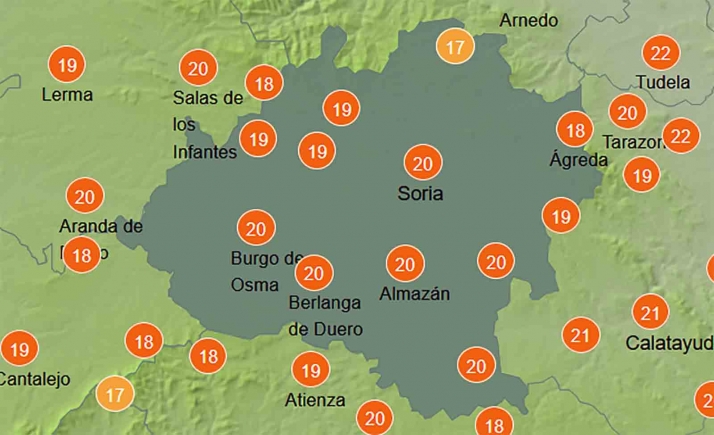 El tiempo en Soria: Repuntan las máximas
