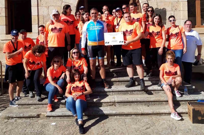 La BTT Tronchaberezos consigue 500 € para la Asociación de Diabéticos