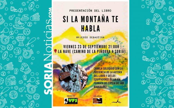 El viernes, presentación de libro ‘Si la montaña te habla’ en La Nave