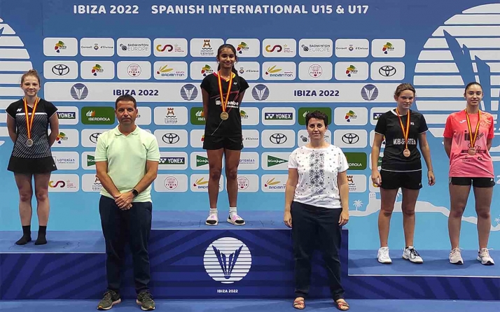 Carmen Carro, bronce en el Spanish International sub 15 de bádminton