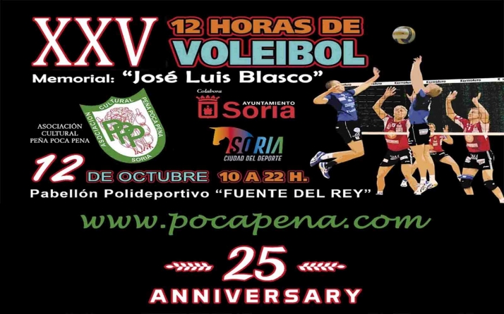 El Memorial José Luis Blasco de voleibol será el 12 de octubre