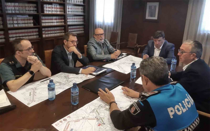 Reunión de Seguridad en Almazán para la última etapa de Hispania sub23