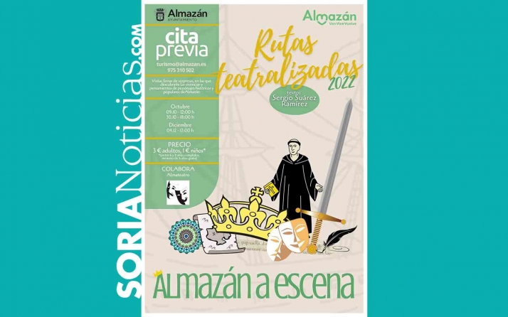 El día 9 comienzan las rutas teatralizadas en Almazán