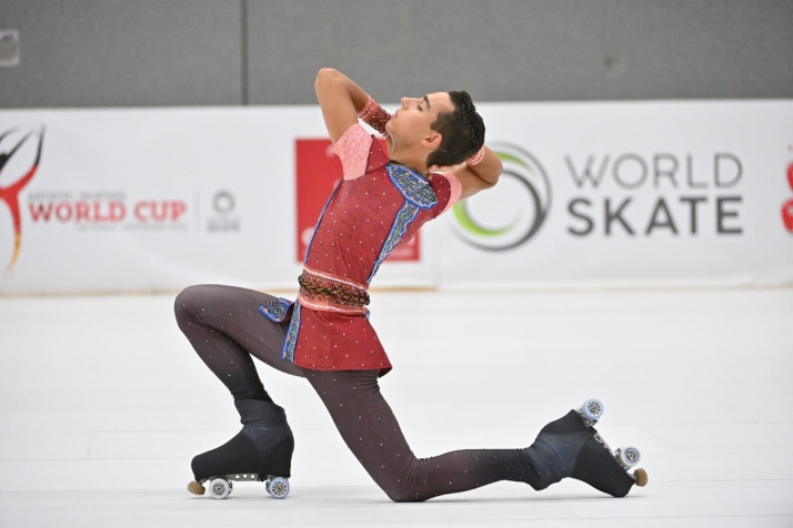 Héctor Díez, a la conquista del oro en el Europeo de Patinaje