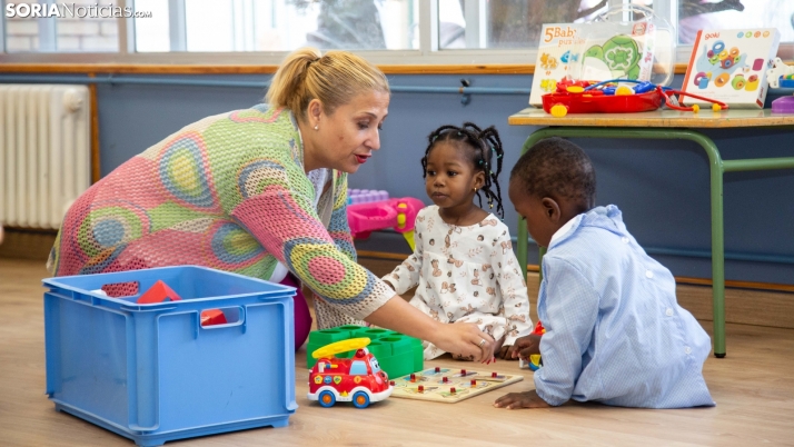 Los alumnos de 2 a 3 años comienzan el curso de la gratuidad