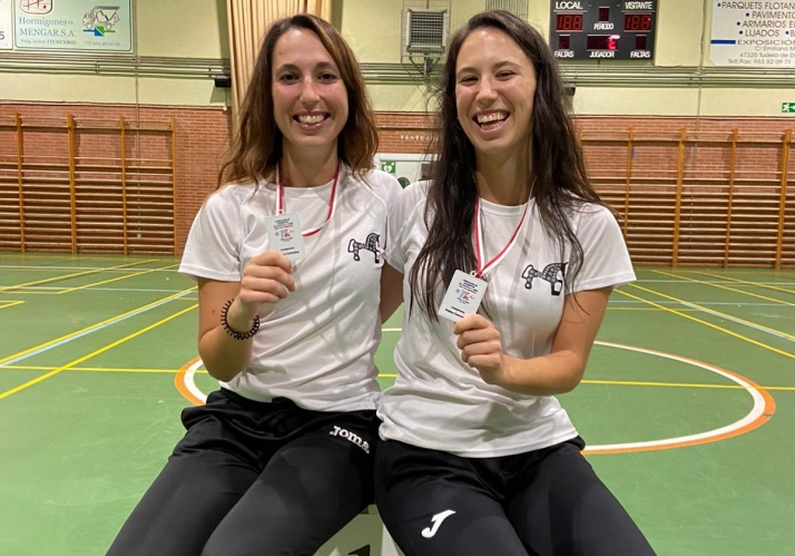 Las Sorianas Ana y Natalia Sanz, oro en Tudela de Duero