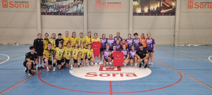 Una de cal y otra de arena para los conjuntos del BM Soria esta jornada