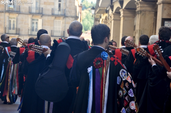 En imágenes: Una marea de tunos inunda la capital