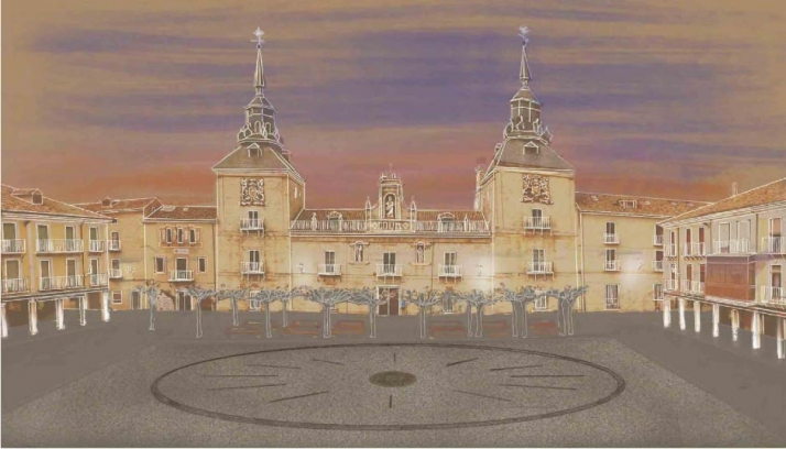 La renovación de la Plaza Mayor de El Burgo de Osma comenzará el lunes