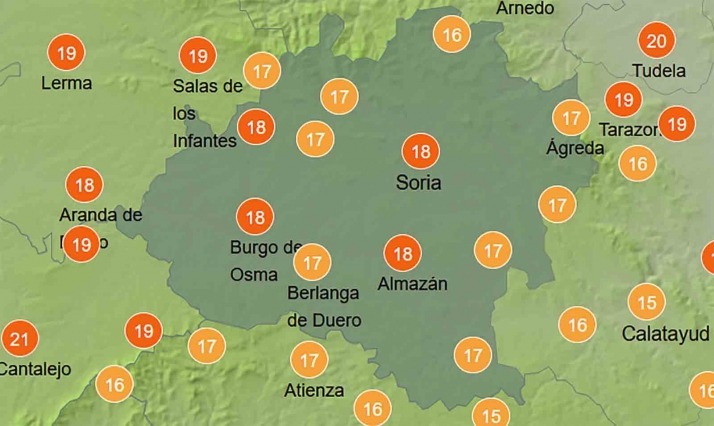 El tiempo en Soria: Descienden las máximas