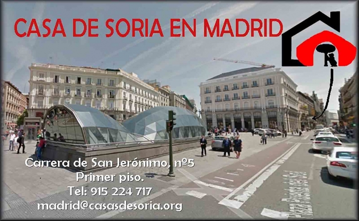 Amplia y variada oferta cultural en la Casa de Soria en Madrid para octubre