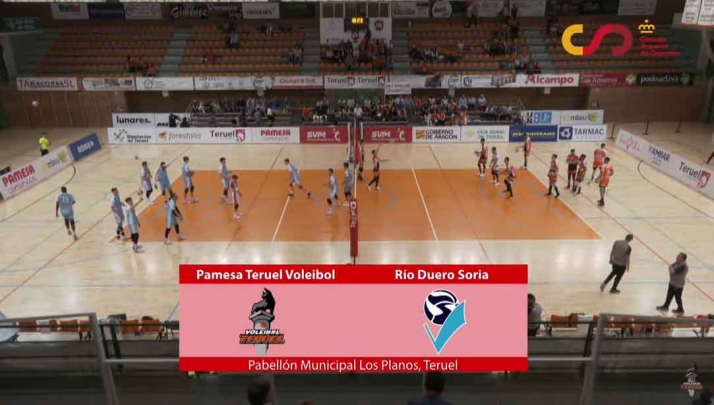DIRECTO | Pamesa Teruel Voleibol vs Río Duero Soria