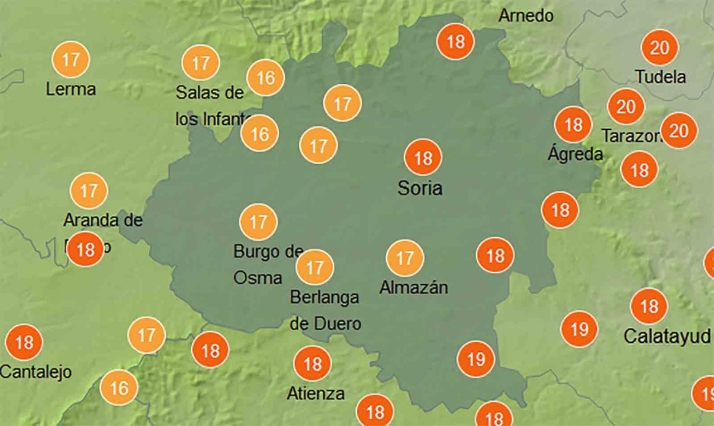 El tiempo en Soria: Mejoría generalizada