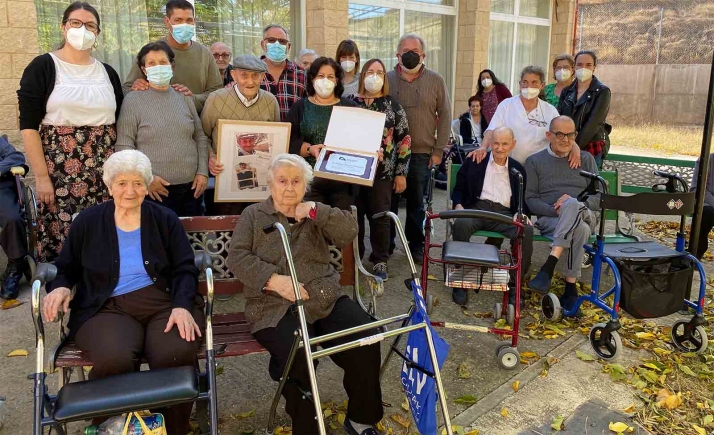 Mariano Moreno celebra sus 100 años en Monteagudo de las Vicarías