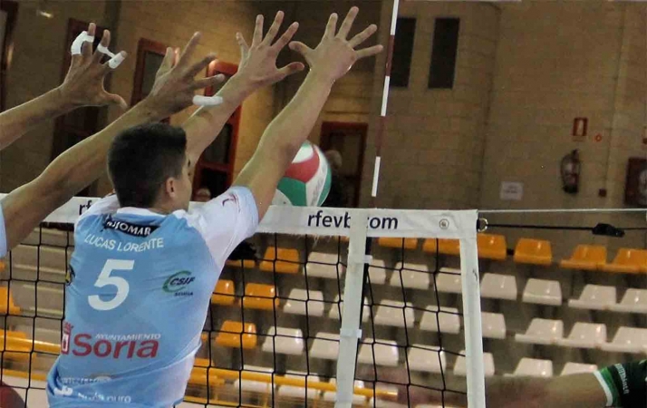 Lorente, primer celeste en entrar en el Equipo ideal de la jornada de la RFEVB
