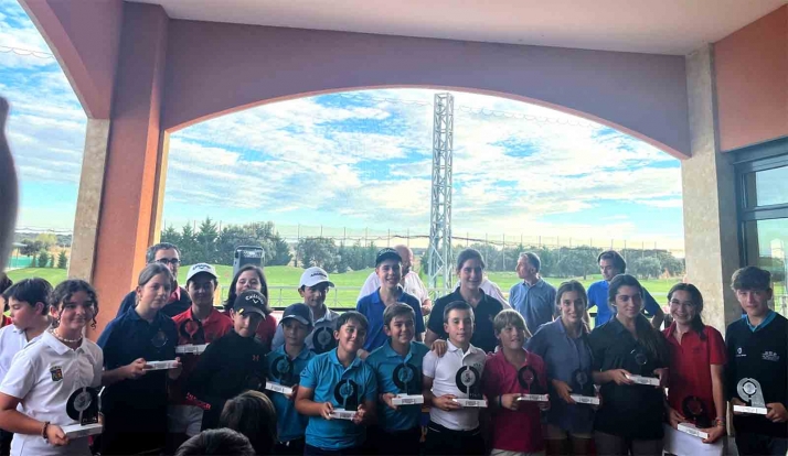 El Club de Golf Soria, en los puestos de honor de la última cita del Pequecircuito y del ranking final