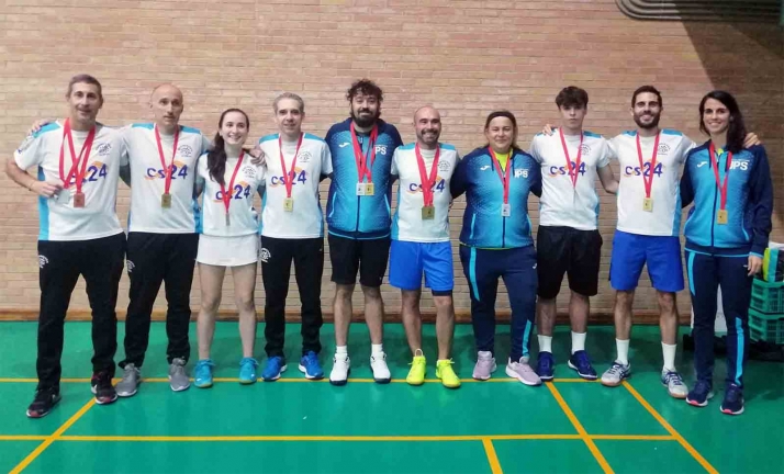 Colección de medallas para el bádminton soriano este fin de semana en casa