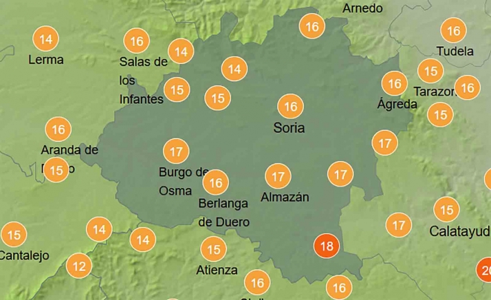 El tiempo en Soria: Nueva probabilidad de lluvias