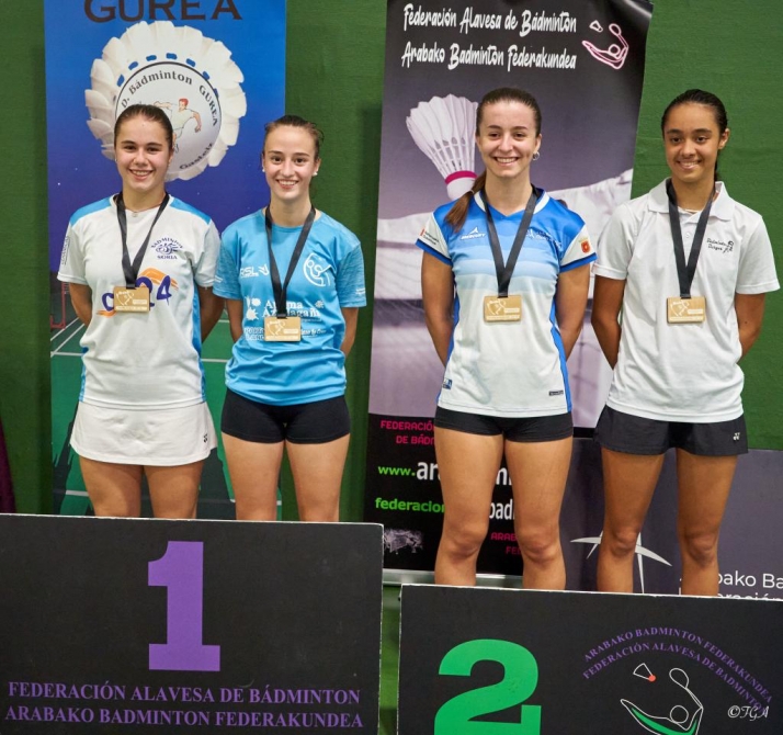 El Club Bádminton Soria-CS24 y la AD89 cosechan varios triunfos este fin de semana