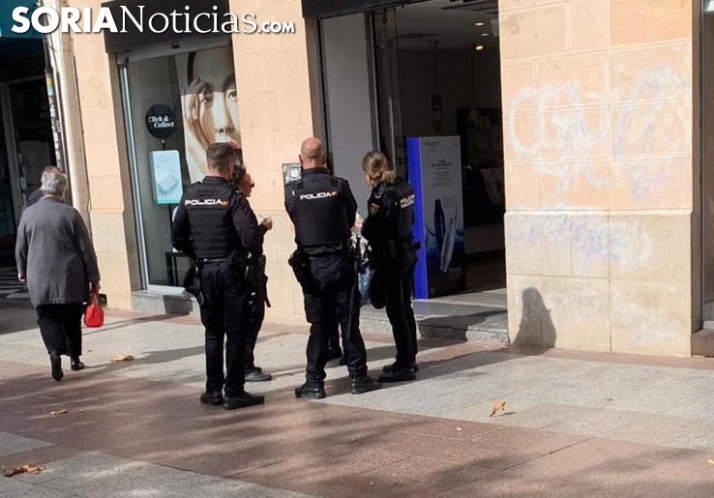 Hurta en una tienda de Soria, sale a la carrera, se arrepiente y vuelve a pagar 