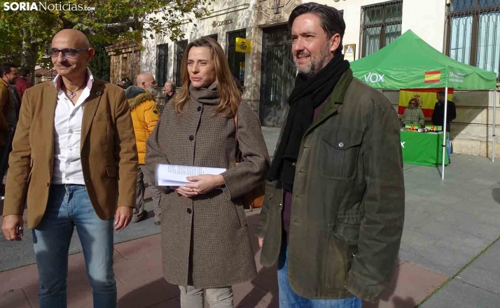 Bartolomé (Vox Soria) ¿Cuándo se ha visto que el Gobierno esté en el mismo lado que los sindicatos?