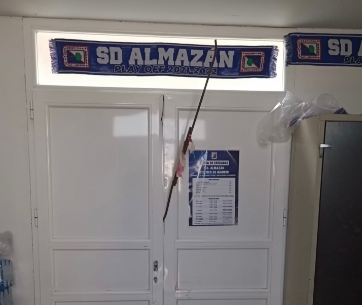 La recaudación del Atlético de Madrid vs. Almazán deja dos intentos de robo en la sede adnamantina