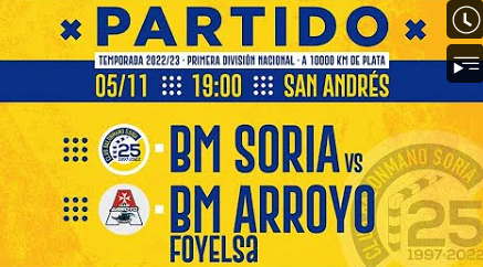 Directo: Así vimos el BM Soria vs BM Arroyo