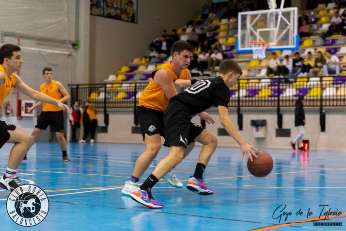 El Club Soria Baloncesto invade este fin de semana el San Andrés, escenario de tres derbis masculinos
