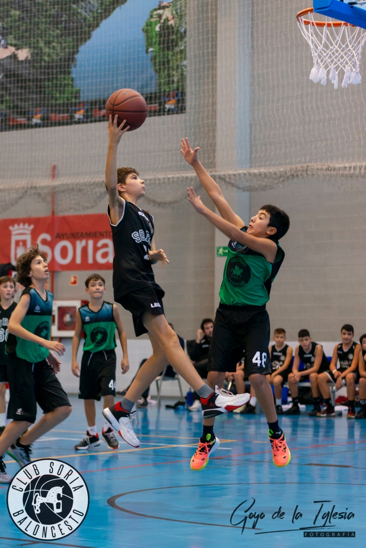 El alevín Jorge Gil, del Club Soria Baloncesto, vuelve a ser convocado por la Federación de Castilla y León