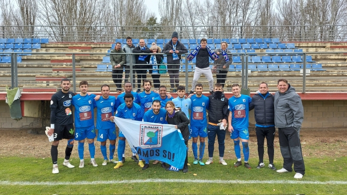 Empate del Almazán a domicilio, nuevo tropiezo del Numancia B
