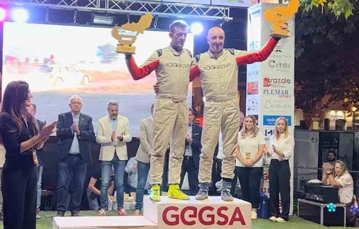 Agustín Álvaro, pentacampeón de España de rallys