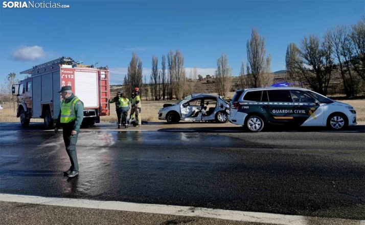AMPLIACIÓN | Fallece en un accidente en Ólvega 