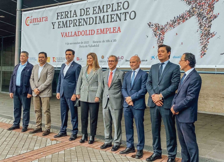 Arranca la Feria de Empleo y Emprendimiento de Valladolid con 40 empresas locales