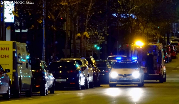 Trasladado un menor tras caer de su patinete en Vicén