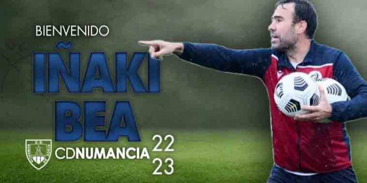 Iñaki Bea, nuevo entrenador del CD Numancia
