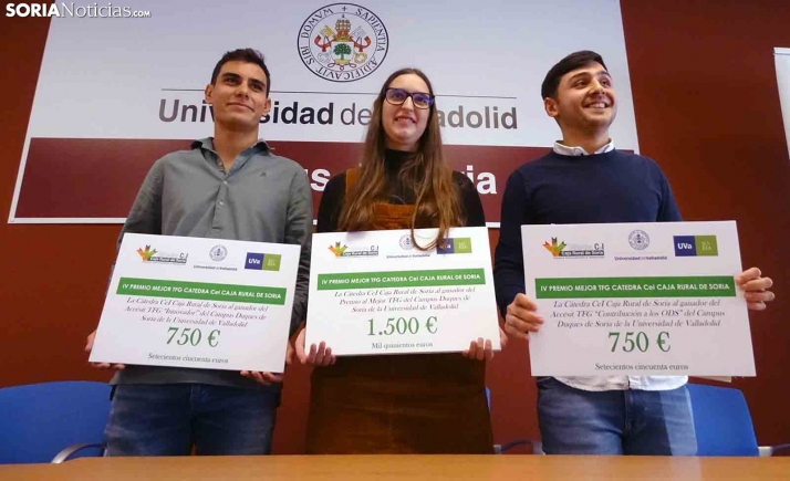 La Cátedra CeI entrega sus premios anuales de fin de grado