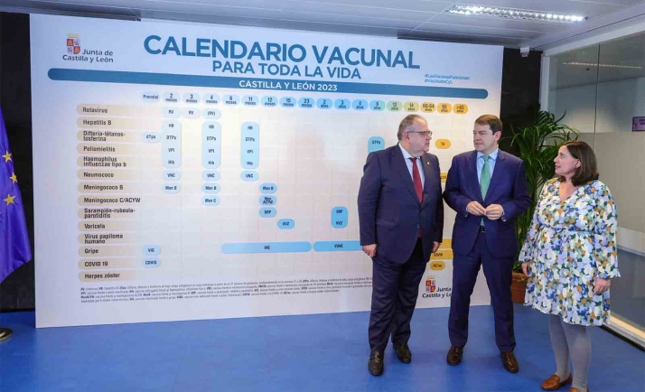 Castilla y León tendrá a partir del próximo año el calendario vacunal gratuito más completo de toda España